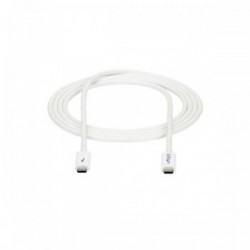 StarTech.com Cavo Thunderbolt 3 - 20Gbps - 2m - Bianco - Compatabile con Thunderbolt, USB e DisplayPort