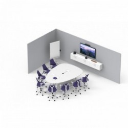 Logitech Tap Medium Bundle – Microsoft Teams sistema di conferenza Sistema di videoconferenza di gruppo