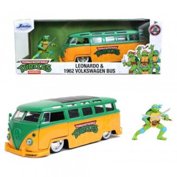 Turtles 1962 VW Bus 1:24...