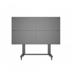 Multibrackets 9710 Supporto per display espositivi 139,7 cm (55") Nero