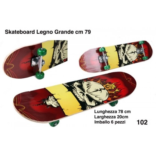 SKATEBOARD LEGNO CM.79   102
