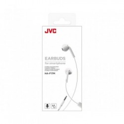 JVC HA-F17M Cuffia Auricolare Connettore 3.5 mm Bianco