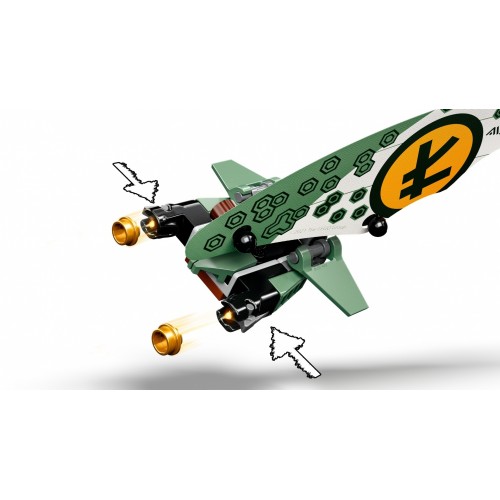 Lego Ninjago 71745 - Moto della Giungla di Lloyd