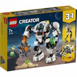 Lego Creator 3-in-1 31115 - Mech per Estrazioni Spaziali