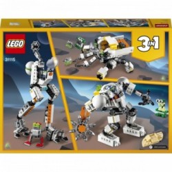 Lego Creator 3-in-1 31115 - Mech per Estrazioni Spaziali