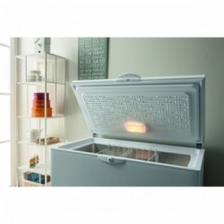 Indesit OS 1A 450 H - Congelatore a Pozzetto, 432 Litri, Classe F