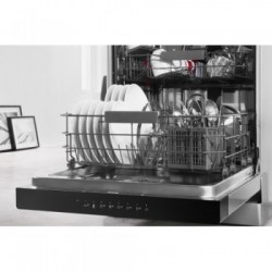 Whirlpool WFC3C26PX - Lavastoviglie da Libera Installazione, 6° Senso, Inox, 14 Coperti, Classe E