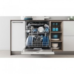Indesit DIE 2B19 A - Lavastoviglie da Incasso a Scomparsa Totale, 13 Coperti, Classe F (A+)