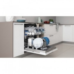 Indesit DIE 2B19 A - Lavastoviglie da Incasso a Scomparsa Totale, 13 Coperti, Classe F (A+)