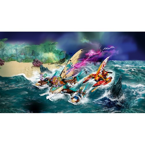 Lego Ninjago 71748 - Battaglia in Mare dei...