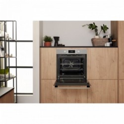 Hotpoint Ariston FA2 840 P IX HA - Forno Pirolitico da Incasso, 66 Litri, A+
