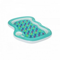 Bestway 43045 galleggiante da piscina e da spiaggia Blu, Multicolore Vinile Materassino galleggiante