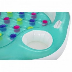 Bestway 43045 galleggiante da piscina e da spiaggia Blu, Multicolore Vinile Materassino galleggiante