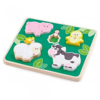 Puzzle tattile Fattoria cm... 2