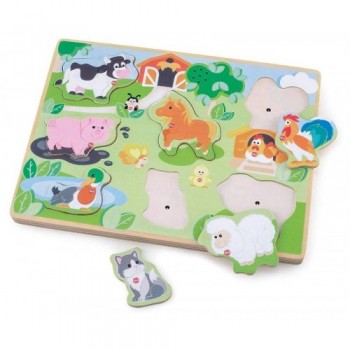 Puzzle sonoro Fattoria cm...