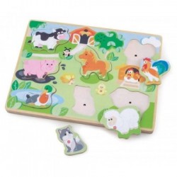 Puzzle sonoro Fattoria cm 30x23x3