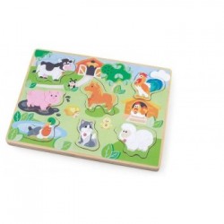 Puzzle sonoro Fattoria cm 30x23x3