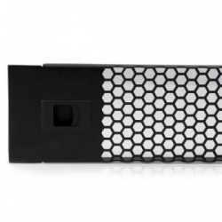 StarTech.com Pannello Cieco di chiusura per Armadi e Rack con fessure e cerniere 2U - Mascherina Frontale per Rack / Armadi