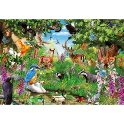 Clementoni Fantastic Forest Puzzle 2000 pezzo(i)