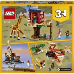 Lego Creator 3-in-1 31116 - Casa sull'Albero del Safari