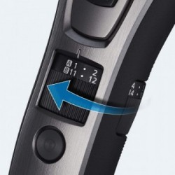 Panasonic ER-GB80-H503 - Tagliacapelli, Regolacapelli, Autonomia 50 Minuti, 2 Pettini, Funzione Trimmer, 39 Lunghezze