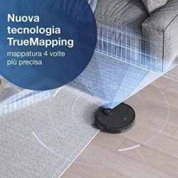 Ecovacs DEEBOT OZMO T8 AIVI - Robot Aspirapolvere e Lavapavimenti, Tecnologia AIVI, Tecnologia OZMO Pro, Stream Video Live