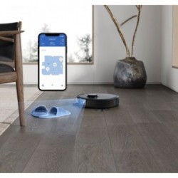 Ecovacs DEEBOT OZMO T8 AIVI - Robot Aspirapolvere e Lavapavimenti, Tecnologia AIVI, Tecnologia OZMO Pro, Stream Video Live