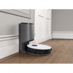 Ecovacs DEEBOT OZMO T8+ - Robot Aspira e Lavapavimenti, Stazione di Svuotamento Automatico, Potente Aspirazione e Lavaggio