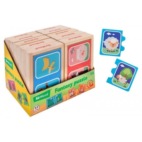 PUZZLE ANIMALE/OGGETTO 5PZ 5ASS. 10PZ D/B