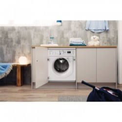 Indesit BI WMIL 71252 EU N- Lavatrice a Carica Frontale, 7 Kg, 1200 Giri, Classe E