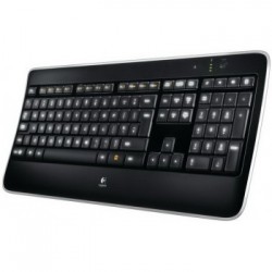 Logitech K800 tastiera RF Wireless QWERTZ Svizzere Nero