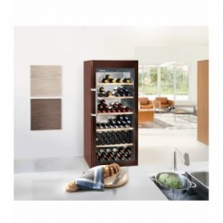 Liebherr WKt 4552 - Cantina Vini Freestanding Climatizzata, 201 Bottiglie, 435 Litri, Classe F, 165 x 70 x 74.2 cm