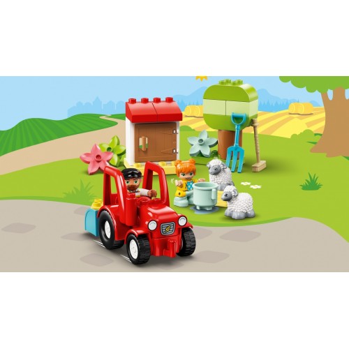 LEGO DUPLO Il trattore della fattoria e i suoi...