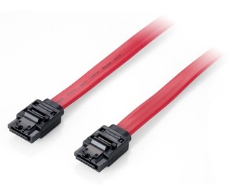 Equip 111900 cavo SATA 0,5 m SATA 7-pin Rosso
