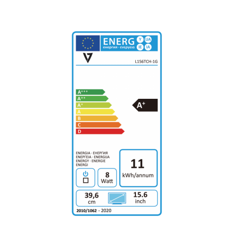 V7 Monitor touch screen portatile USB-C da...