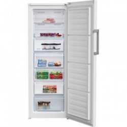 Beko RFNE290E33WN - Congelatore Verticale Total NoFrost, 256 Litri, Classe F, 171.4 x 59.5 x 65.5 cm