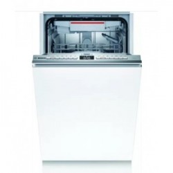 Bosch SPV4EMX21E - Lavastoviglie da Incasso Slim a Scomparsa Totale, 10 Coperti, WiFi, Classe D, 45 cm