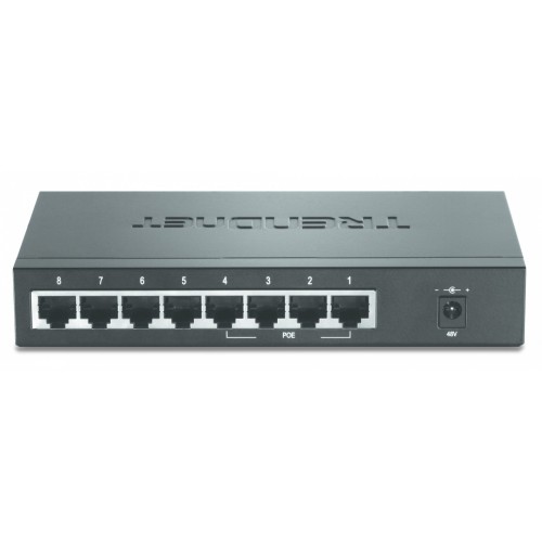 Trendnet TPE-S44 switch di rete Non gestito Blu...