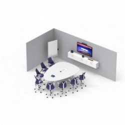 Logitech Tap Medium Bundle – Zoom sistema di conferenza Sistema di videoconferenza di gruppo