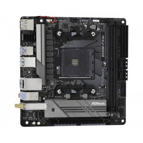 Asrock B550M-ITX/ac AMD B550 Presa AM4 mini ITX
