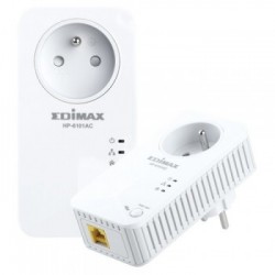 Edimax HP-6101ACK adattatore di rete PowerLine 600 Mbit/s Collegamento ethernet LAN Bianco 5 pezzo(i)