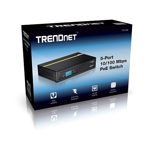 Trendnet TPE-S50 switch di rete Non gestito L2...