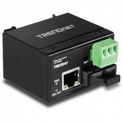 Trendnet TI-F10S30 convertitore multimediale di rete 200 Mbit/s 1310 nm Modalità singola Nero