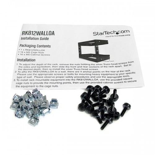 StarTech.com Rack 8U a giorno per montaggio...