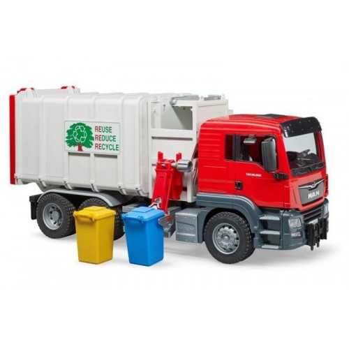 Bruder 03761 - Camion Trasporto Rifiuti