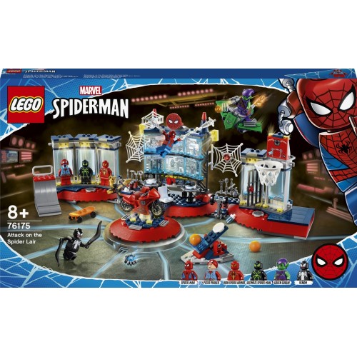 Lego Marvel Spiderman 76175 - Attacco al Covo...