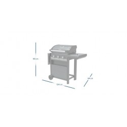 Campingaz 3 Series Select S - Barbecue a Gas, 3 Brucatori, Modello 2000037275