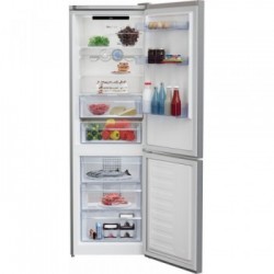Beko RCNA366E60XBN - Frigorifero Combinato Freestanding, Total NoFrost, 324 Litri, Classe C, 185.2 x 59.5 x 67 cm