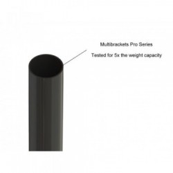 Multibrackets 3460 Supporto per display espositivi 165,1 cm (65") Nero