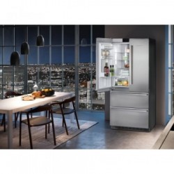 Liebherr CBNes 6256 - Frigorifero Side by Side, NoFrost, BioFresh, 523 Litri, Classe F, 203,9 x 91 x 61.5 cm